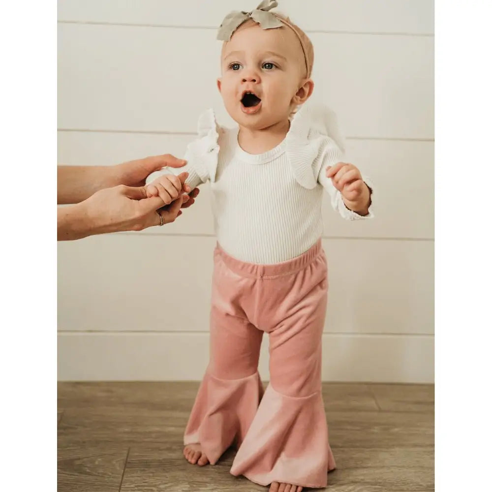 Lina Pink Bell Bottoms