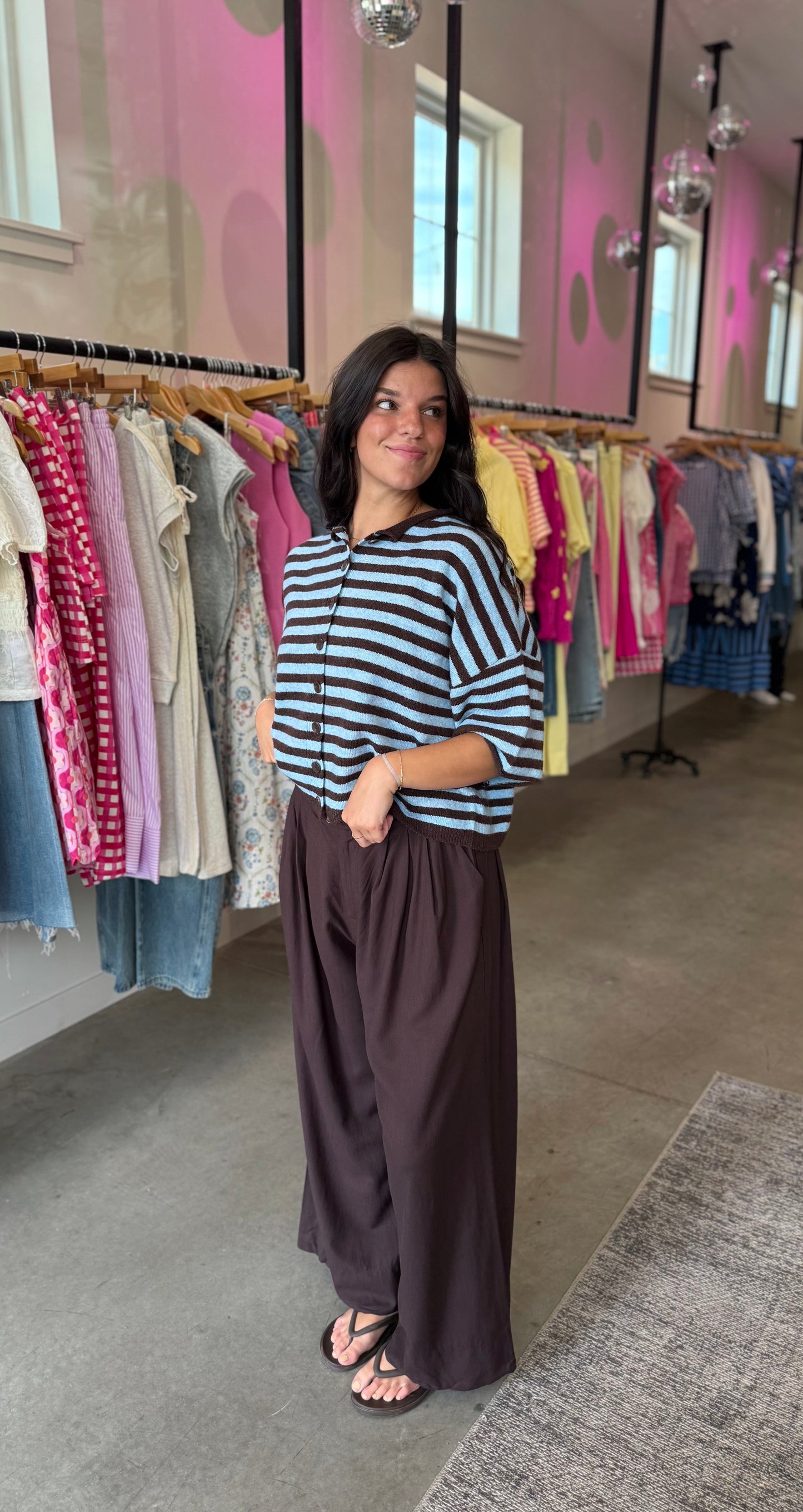 Espresso Pleated Dress Pants