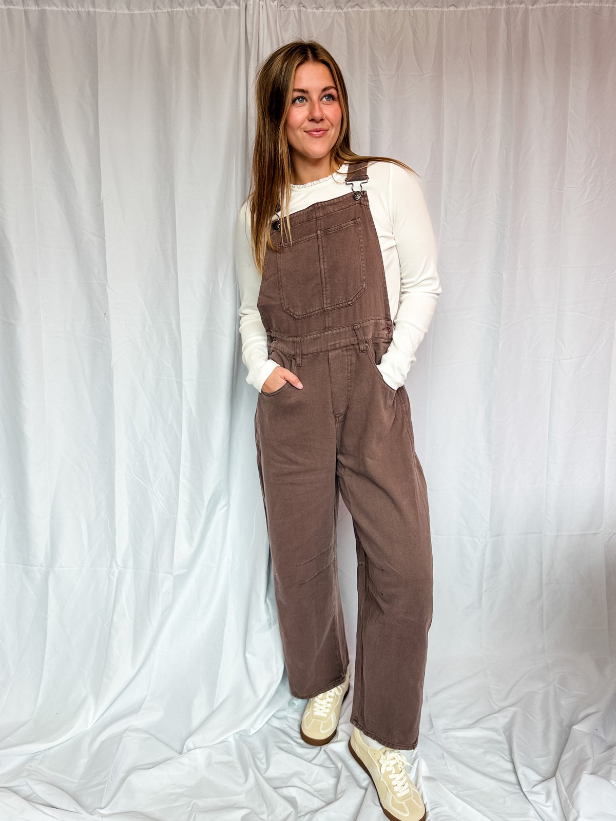 Chocolate Barrel Overalls