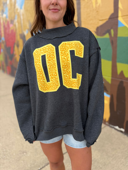OC Yellow Mock Neck