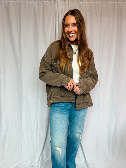 Coco Oversized Denim Jacket