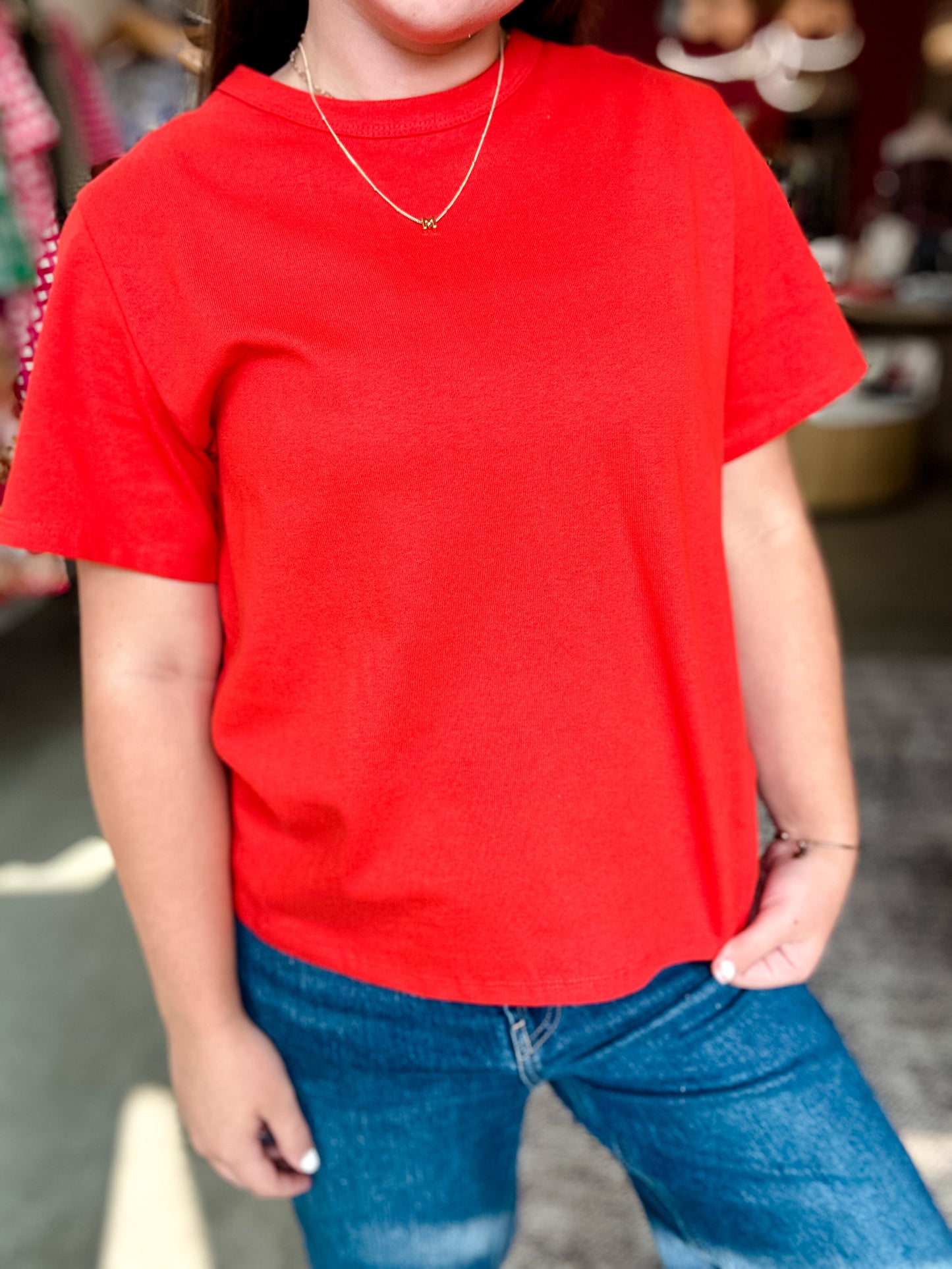 Asst Color SS Basic Tee