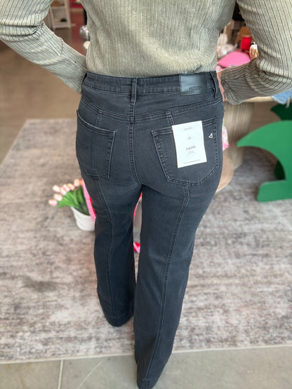Hidden Dark Charcoal Flare Jeans