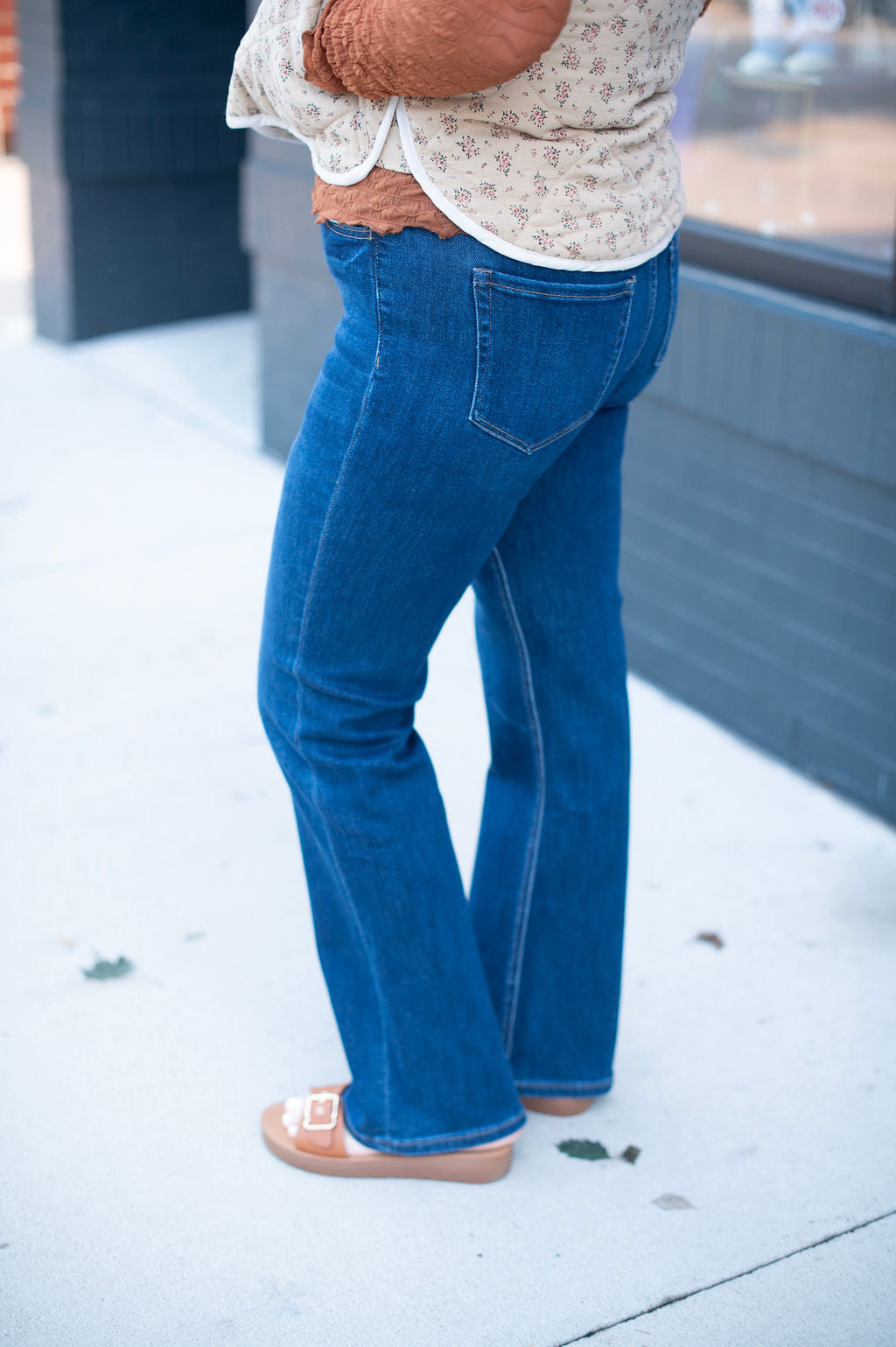 Vervet High Rise Boot Cut Jeans