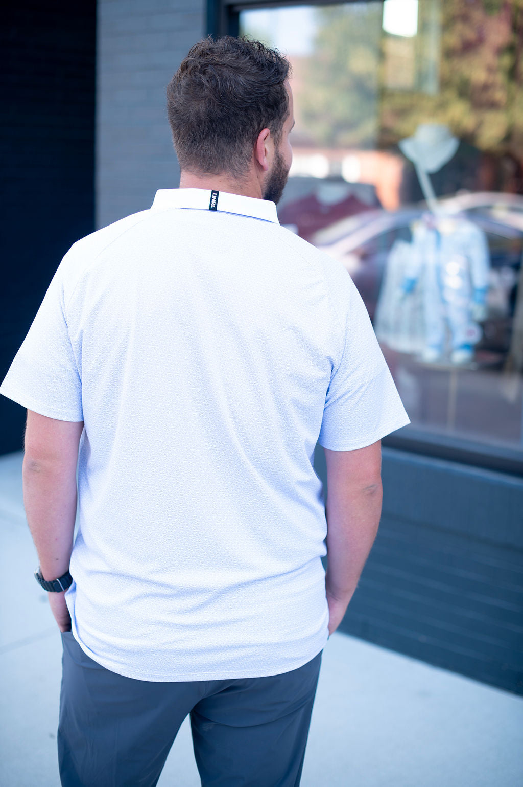 UNRL Vector Polo lavender