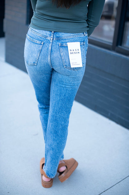 DAZE Smarty Pants Slim Straight Jeans