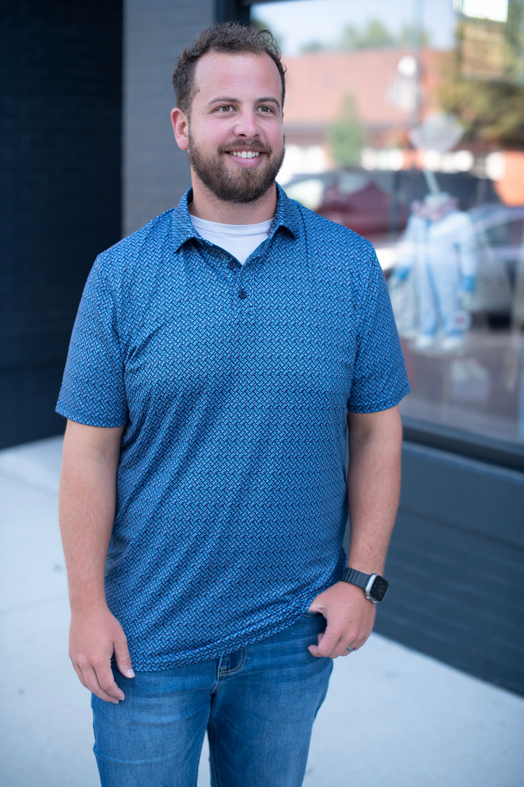 Flag + Anthem Fridley Agave Performance Polo