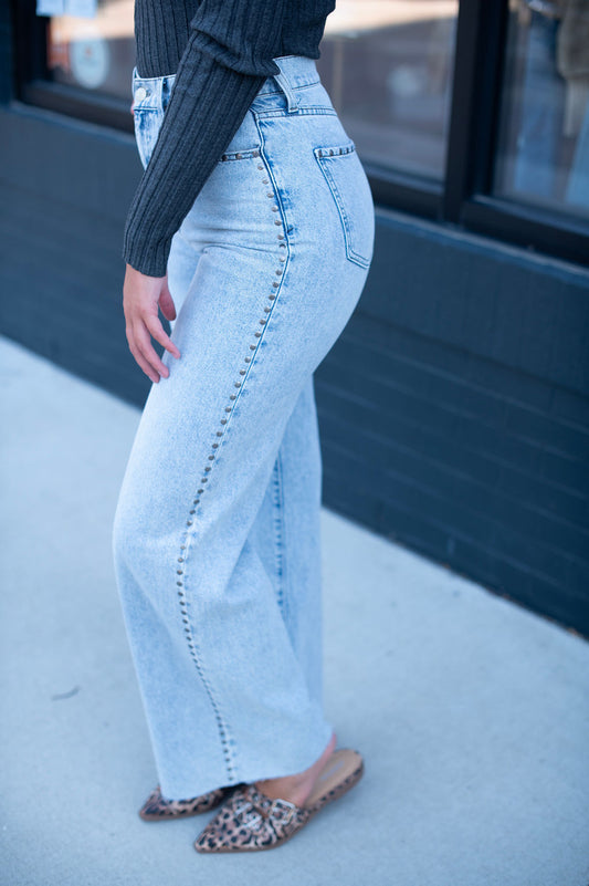 DAZE Far Out Studded Dance Jeans