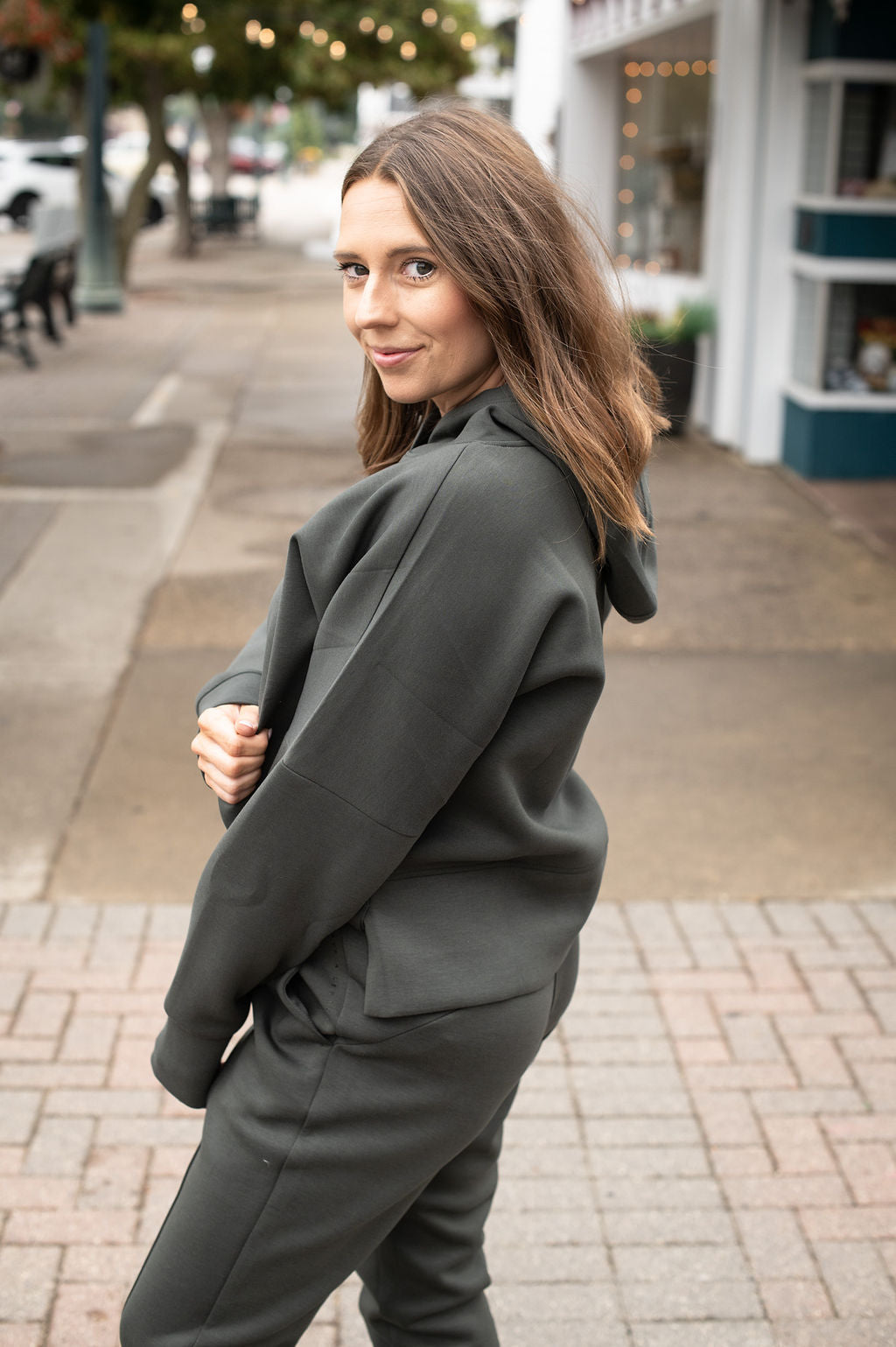 UNRL Lux Break Pine Hoodie