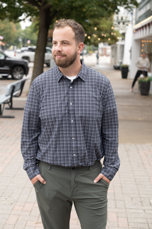 Flag + Anthem Marquette Performance Button Down