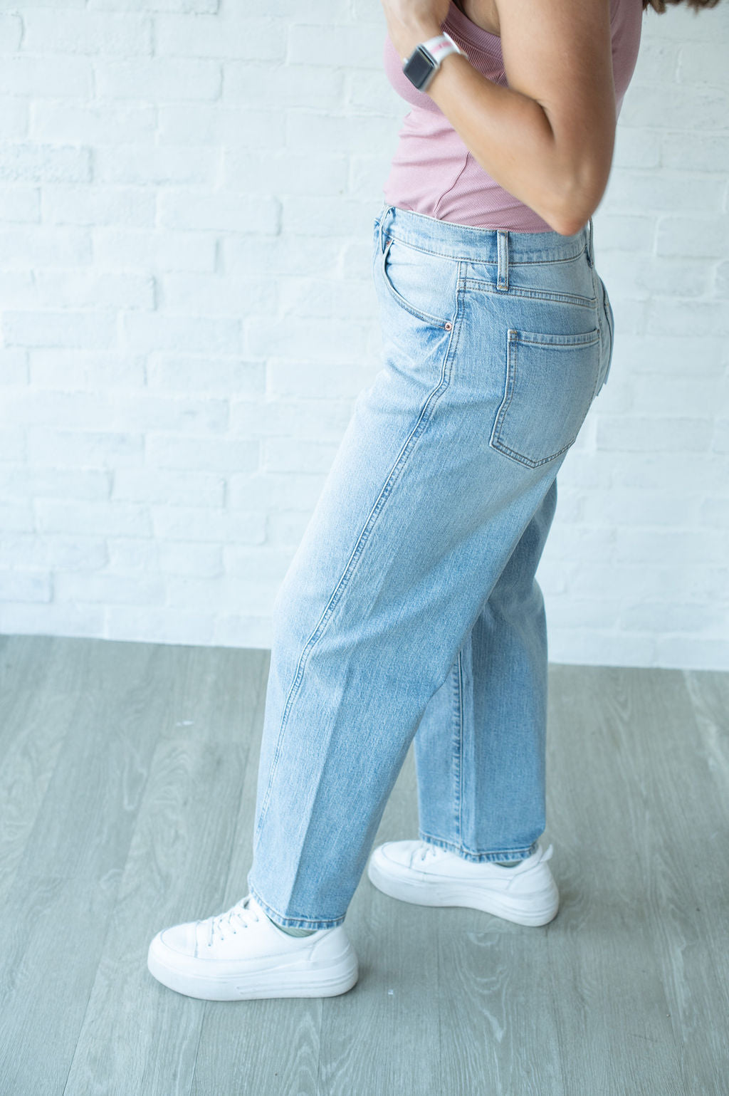 Daze Blue Westward Barrel Jeans