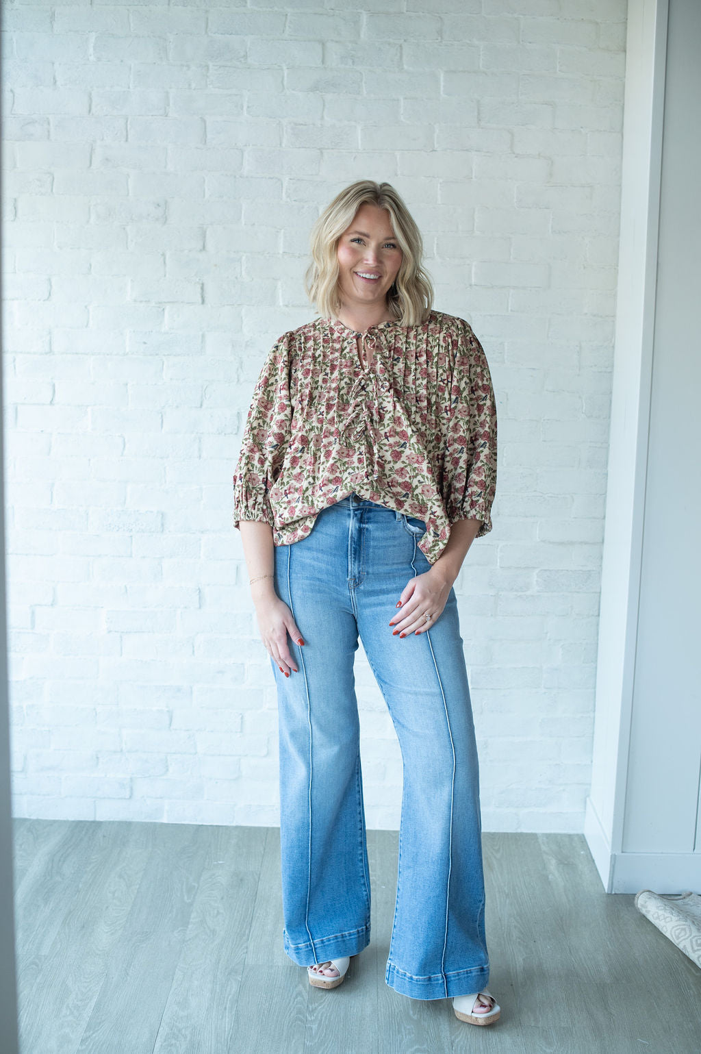 Hidden High Rise Flare Jeans
