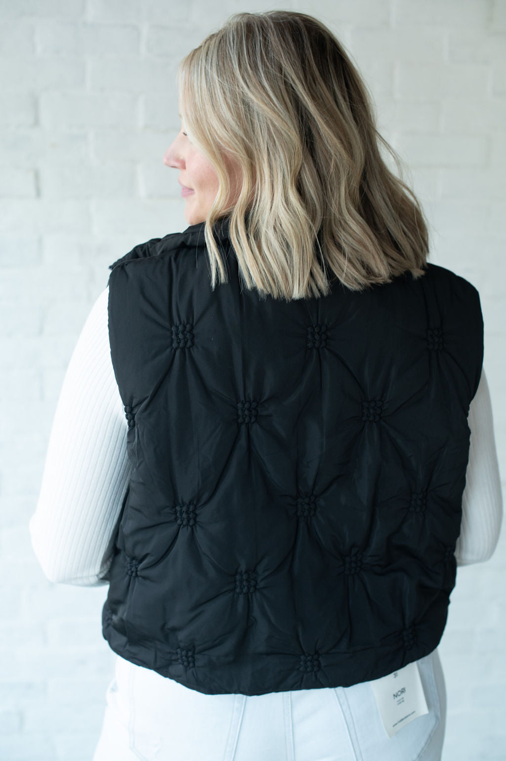 Black Puffer Vest