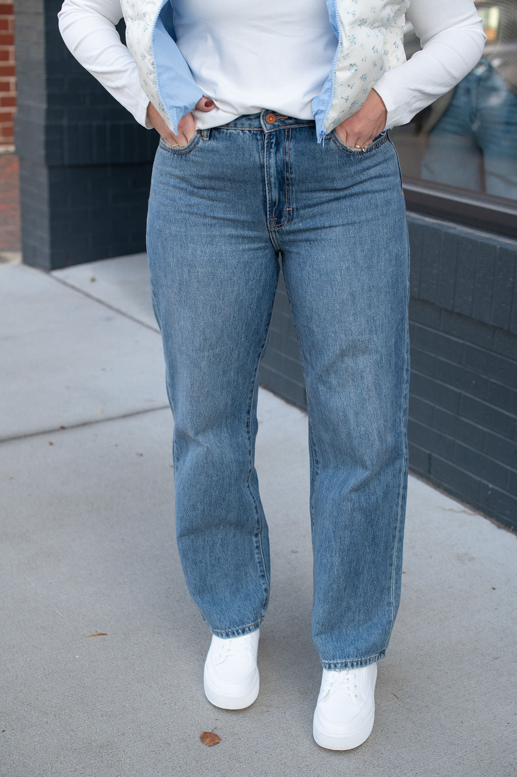 Hidden Ella Classic Straight Jeans