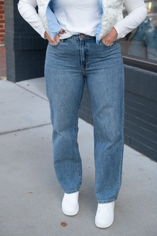 Hidden Ella Classic Straight Jeans