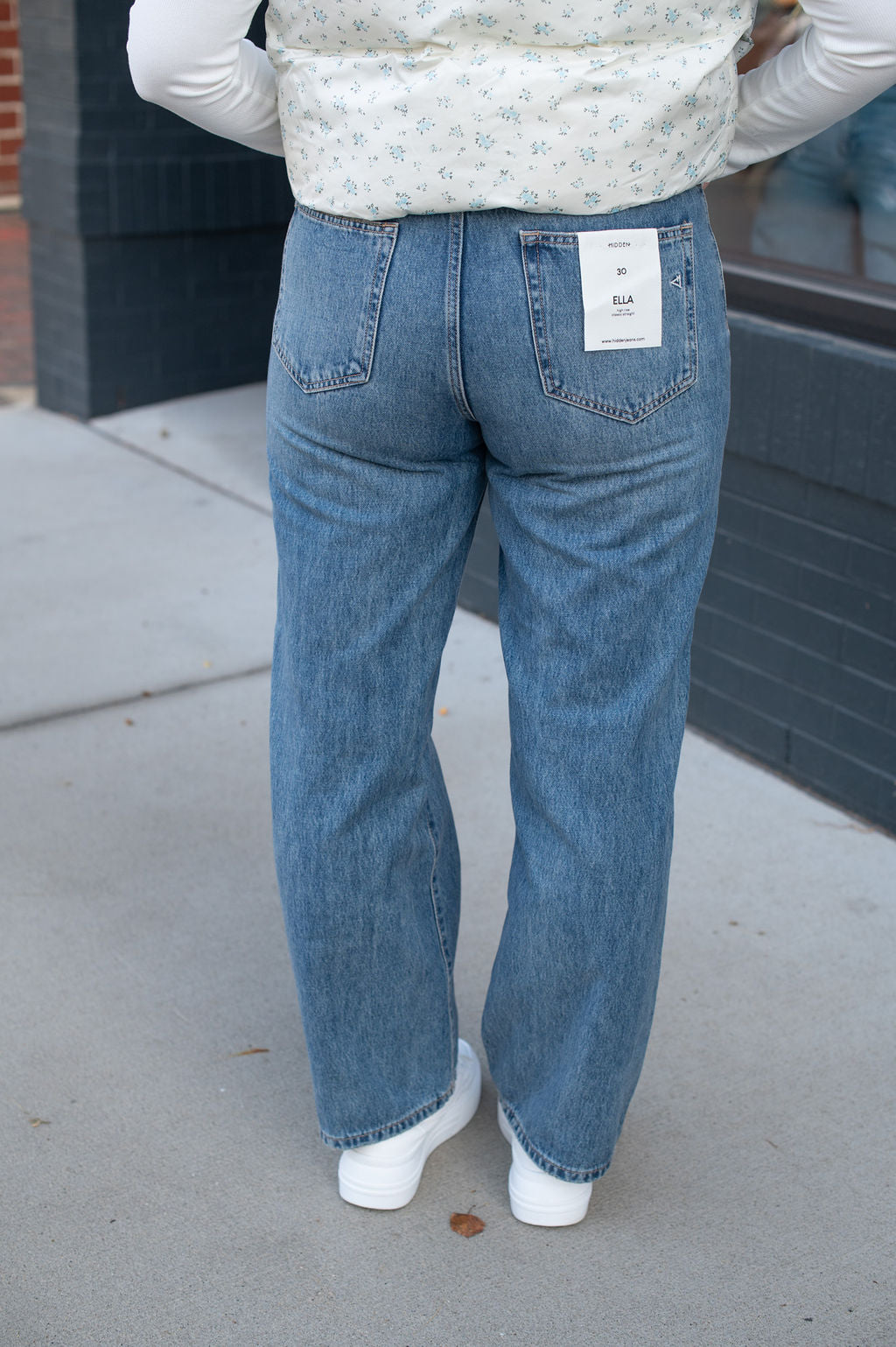 Hidden Ella Classic Straight Jeans