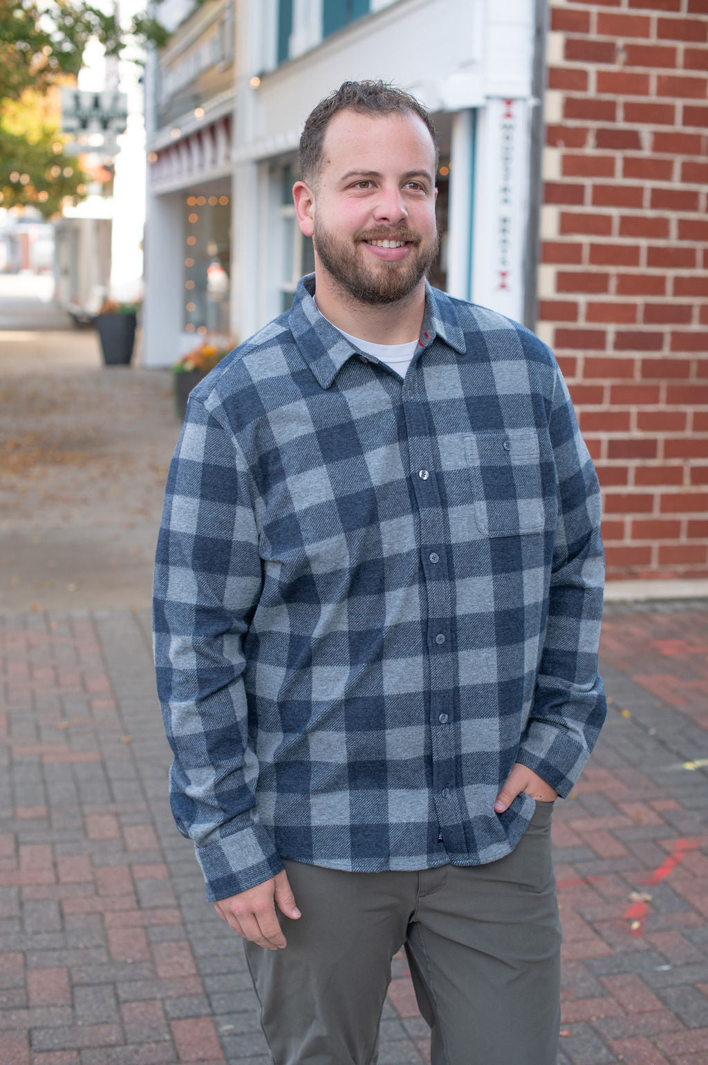 Flag + Anthem Navy & Gray Flannel