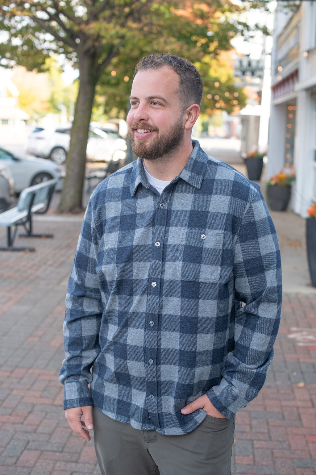 Flag + Anthem Navy & Gray Flannel
