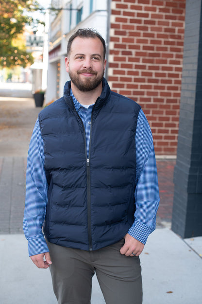 Flag + Anthem Dayton Navy Puffer Vest