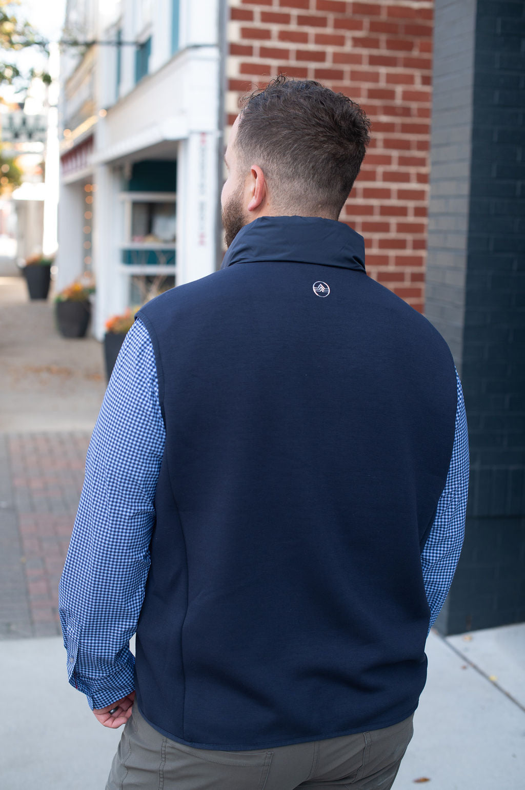 Flag + Anthem Dayton Navy Puffer Vest