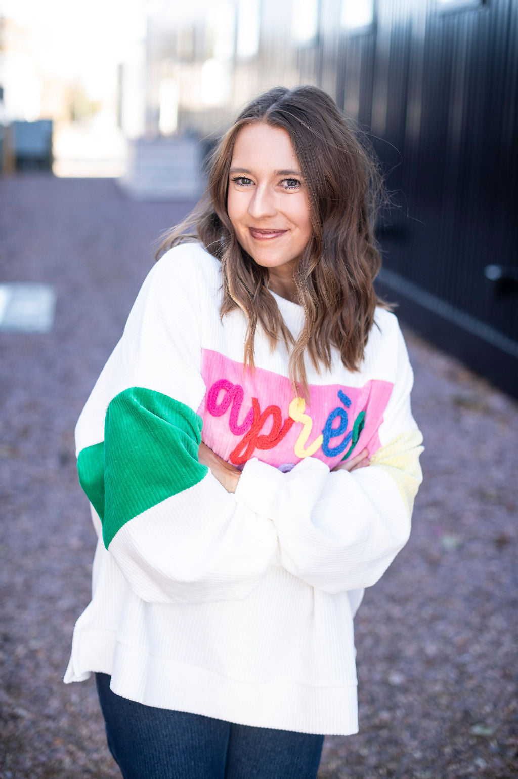 Apres Ski Colorblock Sweatshirt