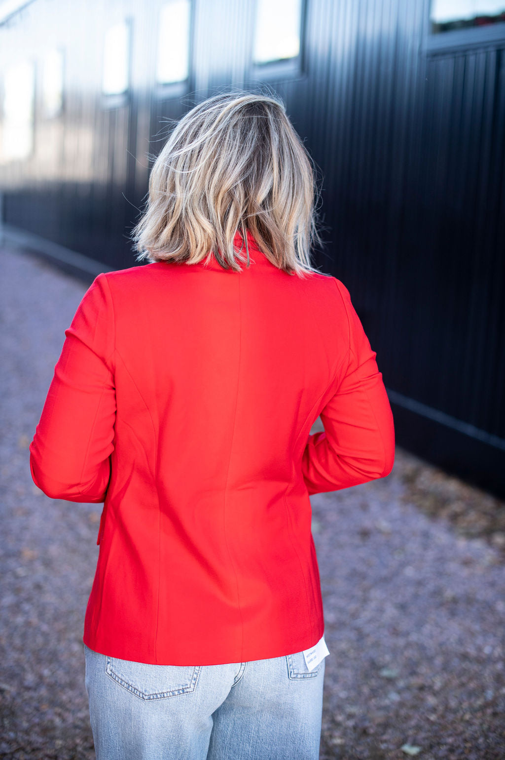 Scarlet Red Blazer