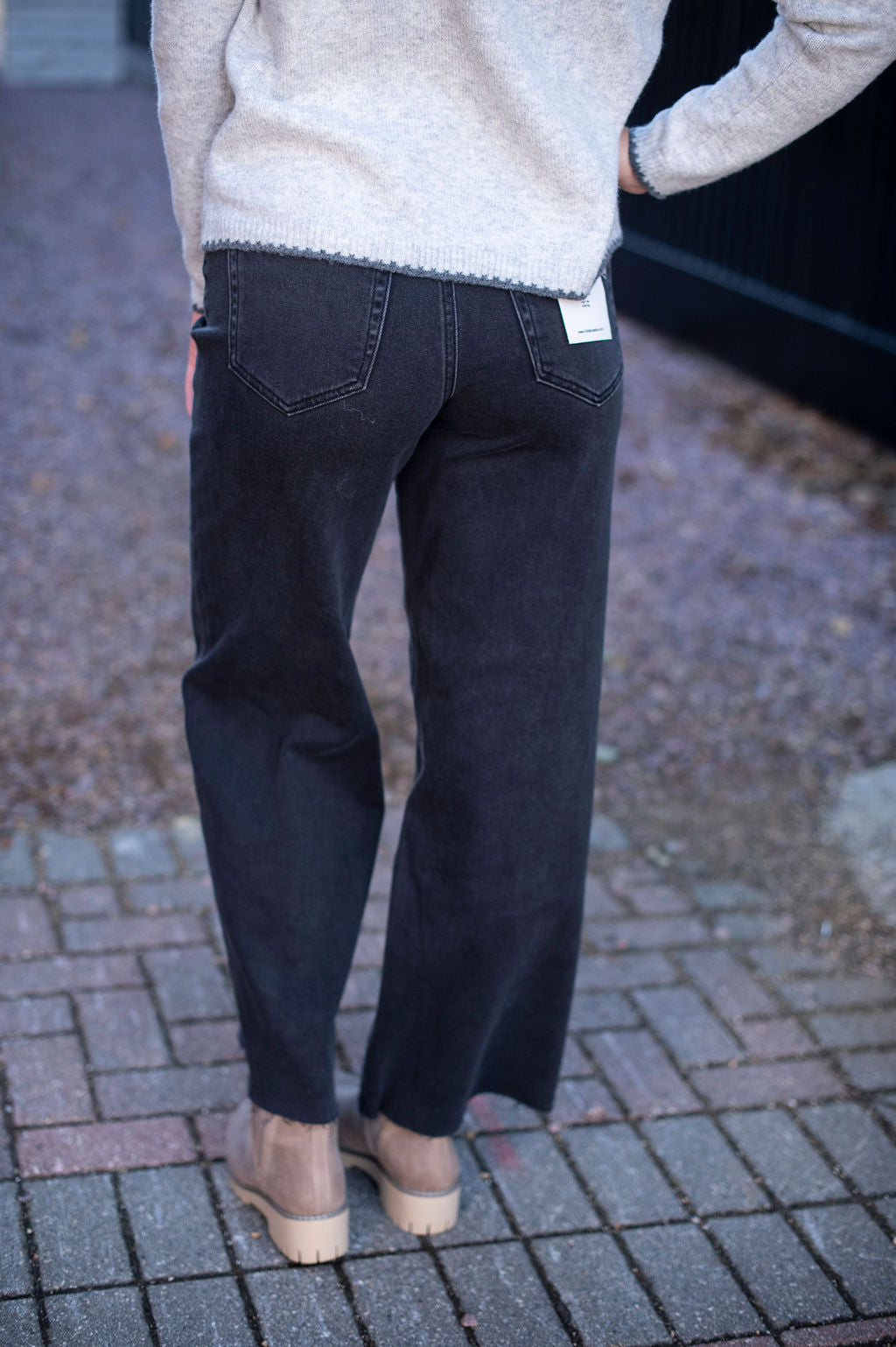 Hidden Black Nori Wide Leg Jeans