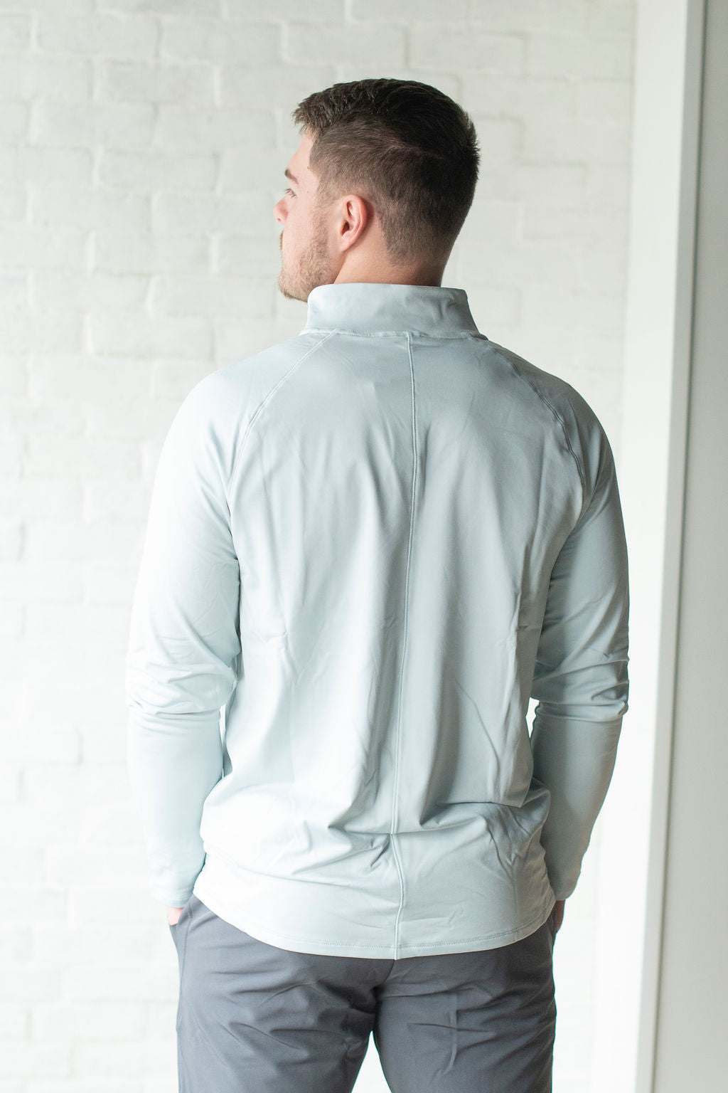 UNRL Arctic Ice Interlock Quarterzip