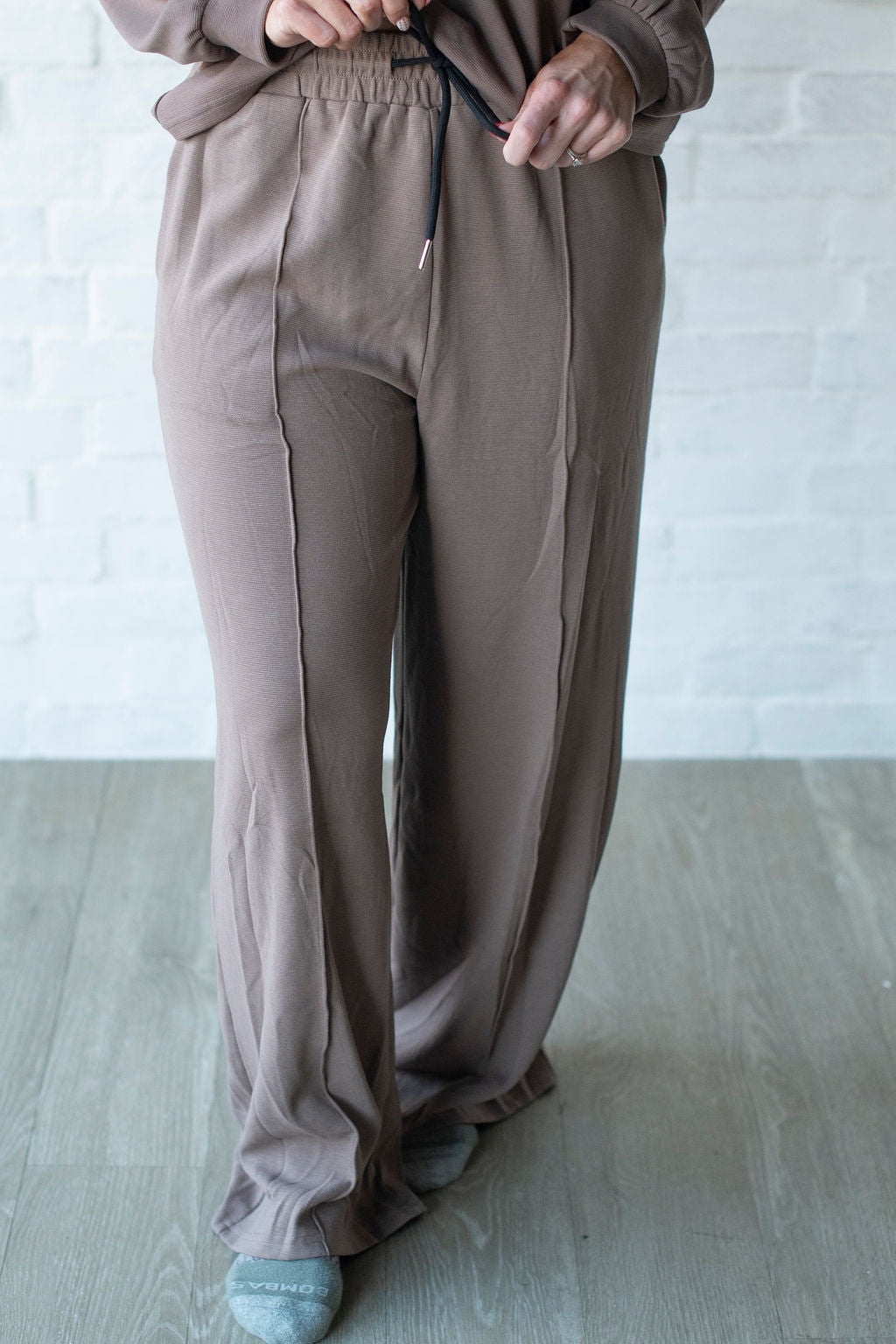 Mocha Flare Leg Pants