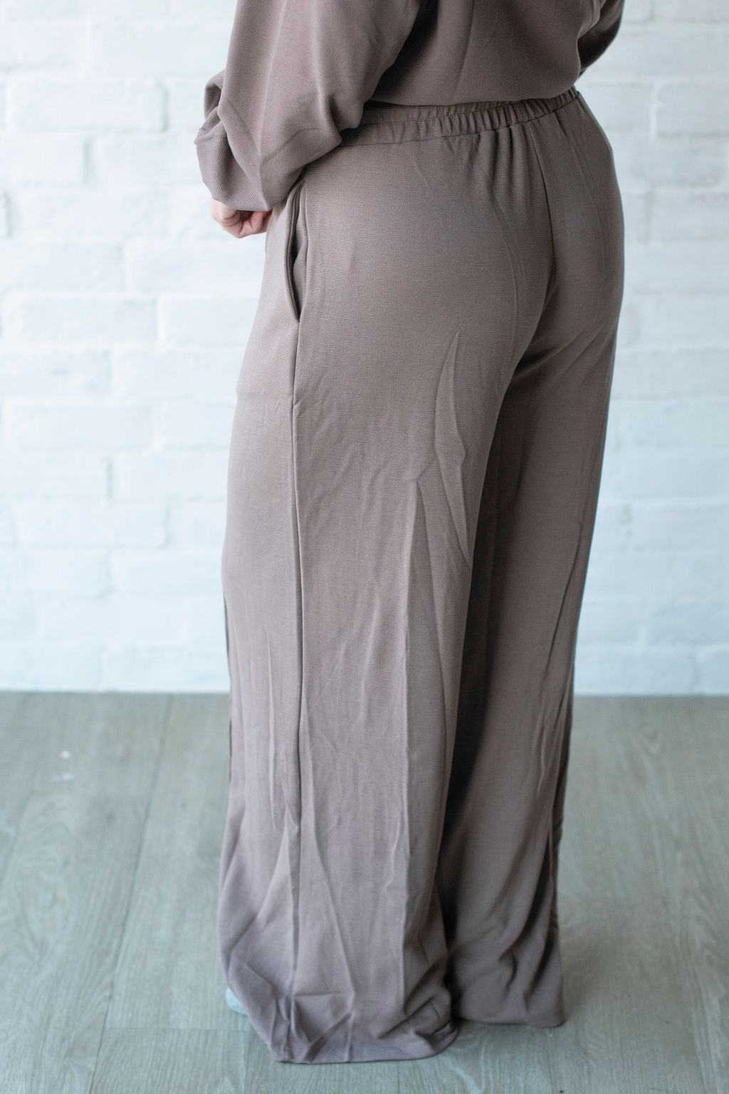 Mocha Flare Leg Pants