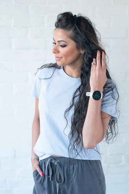 Be Cool Dusty Blue Tee