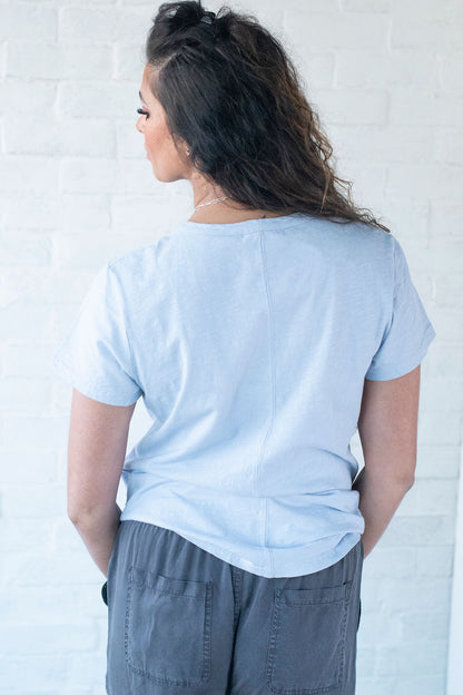 Be Cool Dusty Blue Tee