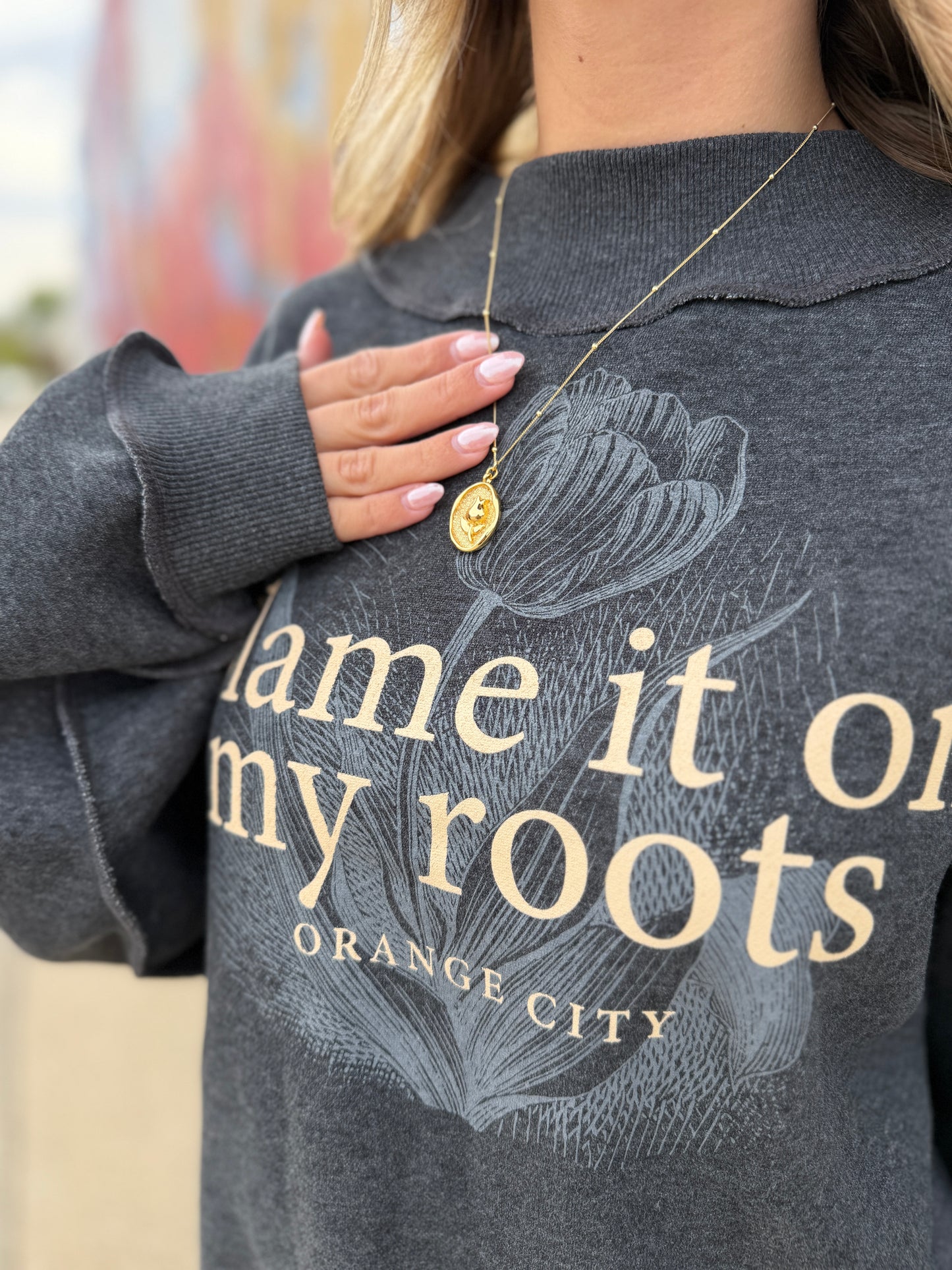 Blame it on my Roots Crew Neck