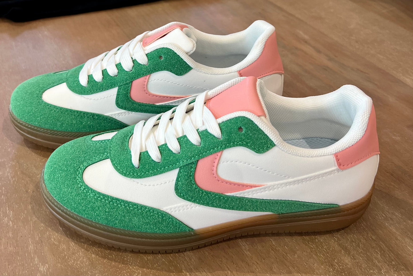 Pink + Green Sneaker