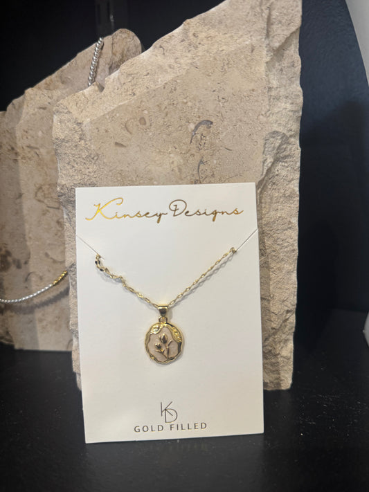 Kinsey Designs Gold Tulip Necklace