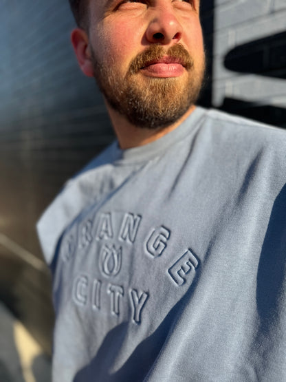 Blue Comfort Colors Orange City Crewneck