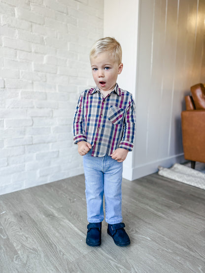 Rowan Plaid Button Down