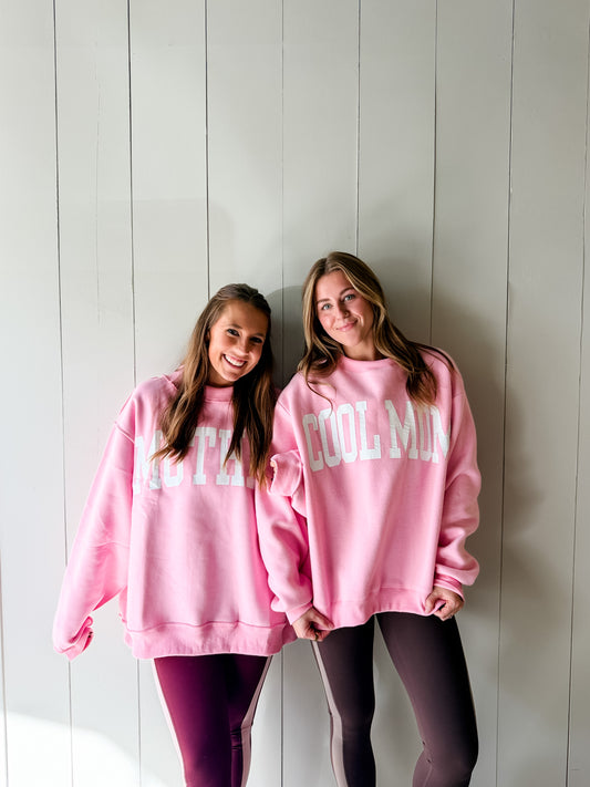 Mother + Cool Mom Reversible Mock Neck