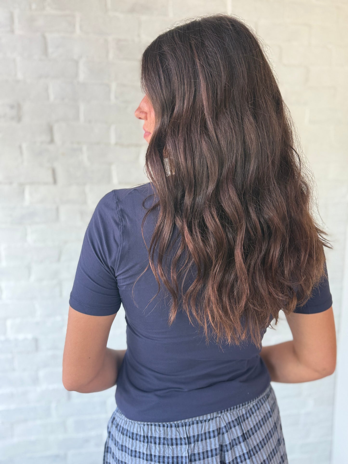 Navy Basic Comfort Top