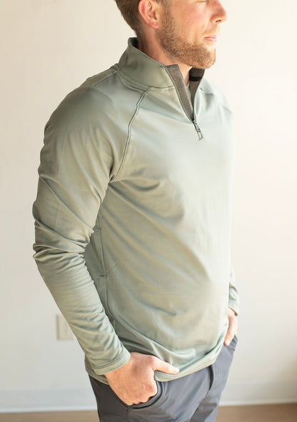 Interlock Quarter Zip