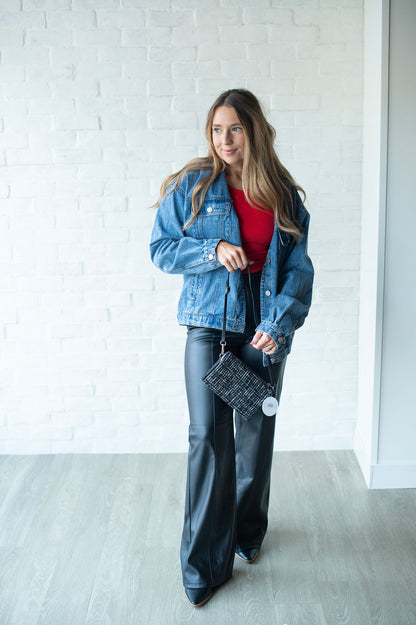 Daze Far Out Cinematic Leather Pants