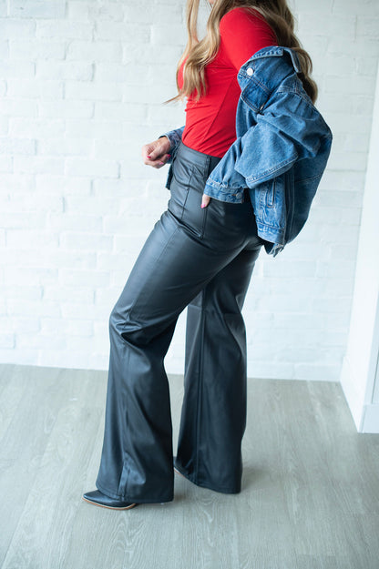 Daze Far Out Cinematic Leather Pants