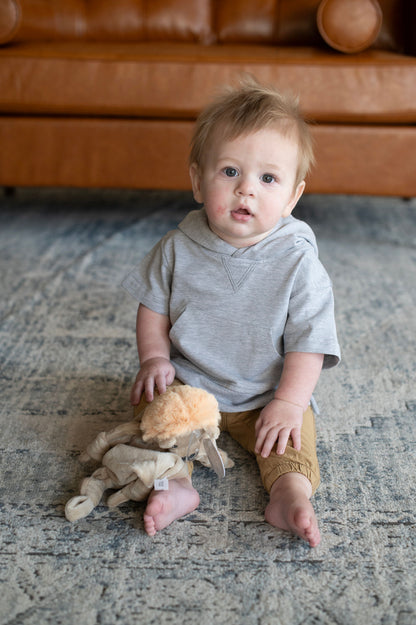 Baby Gray Hooded TShirt
