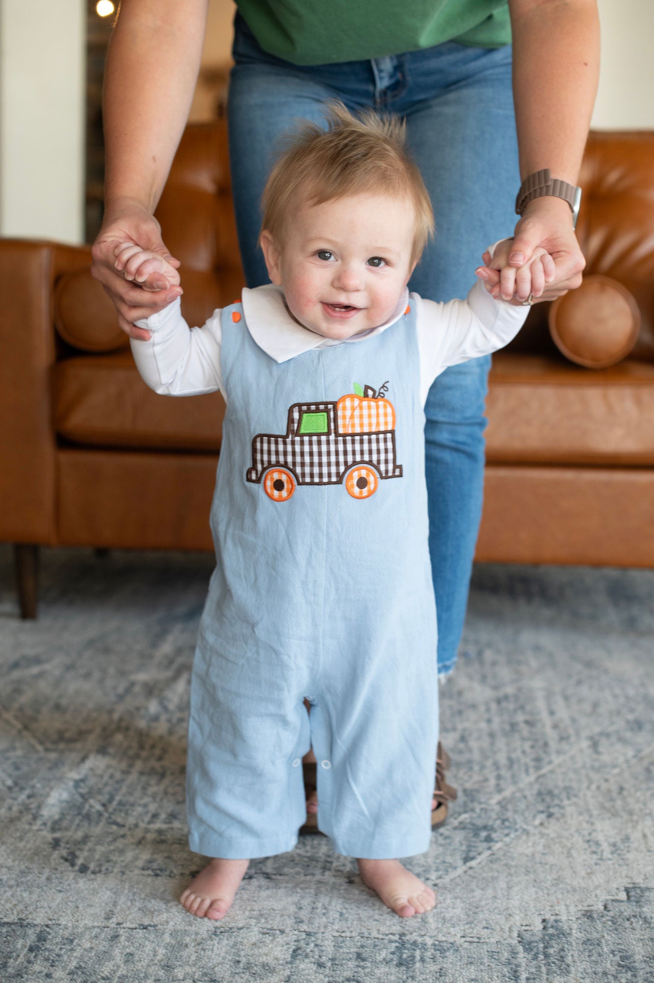 Blue Truck Overalls