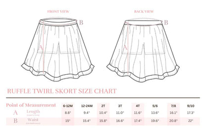 Tulip Ruffle Skort