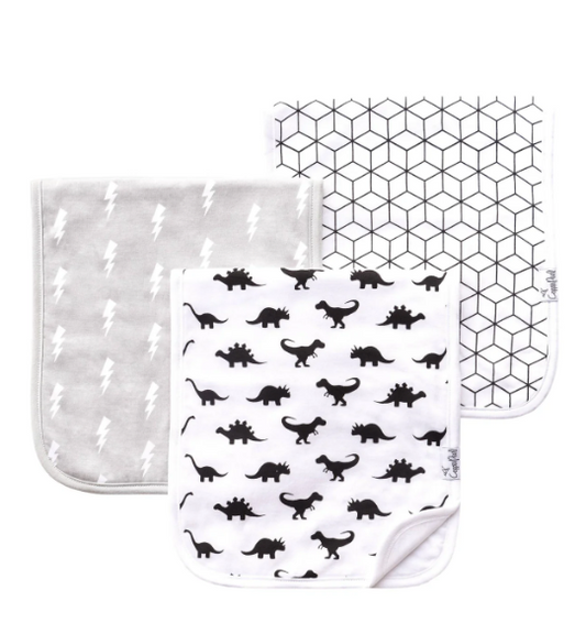 Copper Pearl Wild Burp Cloths