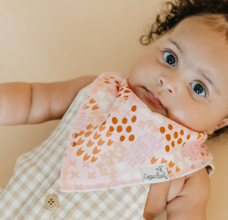 Copper Pearl Rue Bib