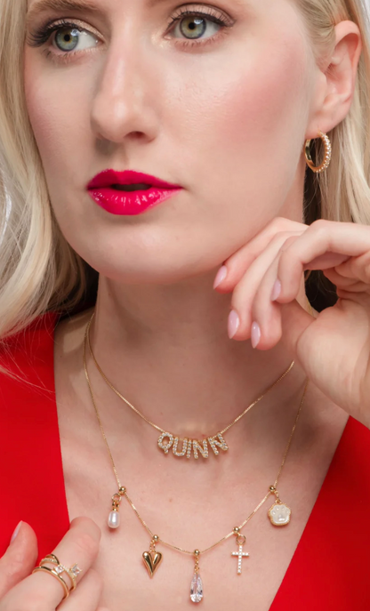 Kinsey Designs Cross Drop Charm