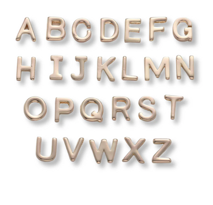 Kinsey Designs Gold Letter Slides