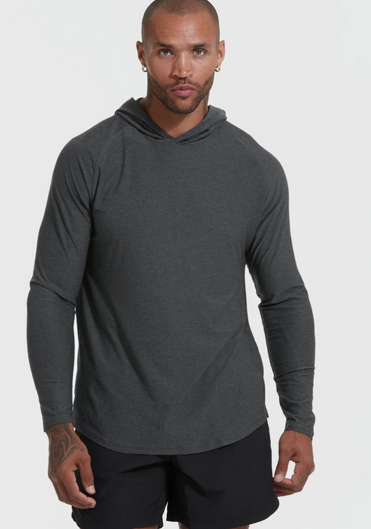 True Classic Active Hoodie Charcoal Heather